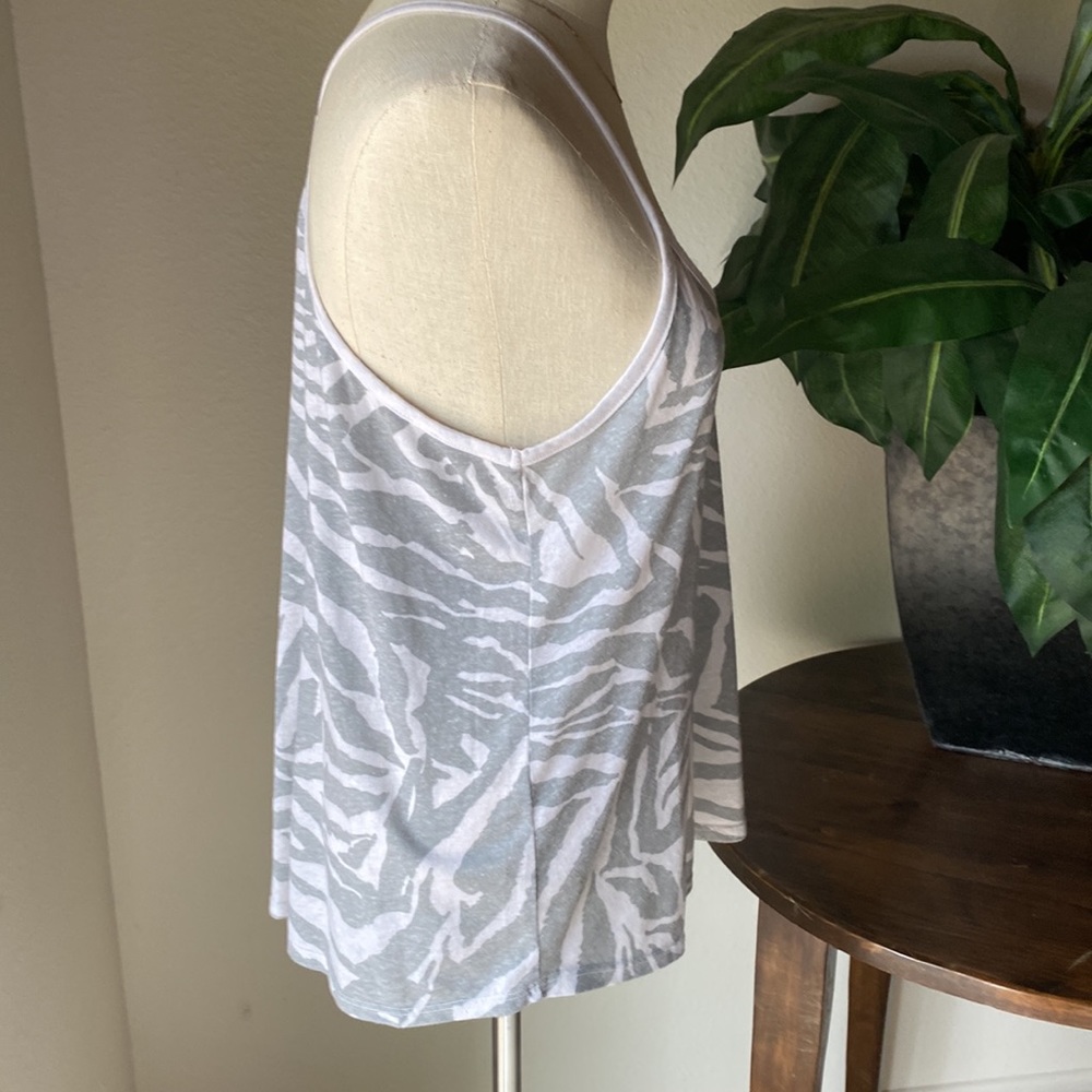 Michael Stars Zebra Racerback Tank - Picture 4 of 11